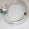 Suitable for PC-MX PLC Programming Cable MX1H MX2H MX2V and Other Series Connecting to PC Programming Uploading and Downloading Programs Light Gray 5m view 1