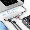1pc 4-in-1 USB C to Ethernet Adapter & 1pc 7 in 1 USB-C Hub view 4