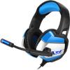LEONYS Gaming Headset,Microphone Headphone Head-Mounted 7.1-Channel USB Gaming Headset/Wired Headset,for PC, Series X|S,PS5 (Color : Blue) view 1