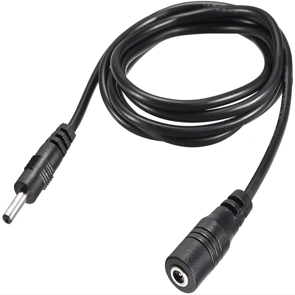 XYWHPGV Power Extension Cable 4.92ft 1.5M 1.35mm x 3.5mm Compatible with Adapter Cord(2264f 43fee bb9a8 9ab11 84e2d 07bb4