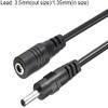 XYWHPGV Power Extension Cable 4.92ft 1.5M 1.35mm x 3.5mm Compatible with Adapter Cord(2264f 43fee bb9a8 9ab11 84e2d 07bb4 view 2