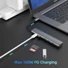 1pc 7-in-1 USB C Hub & 1pc SD Card Reader view 2