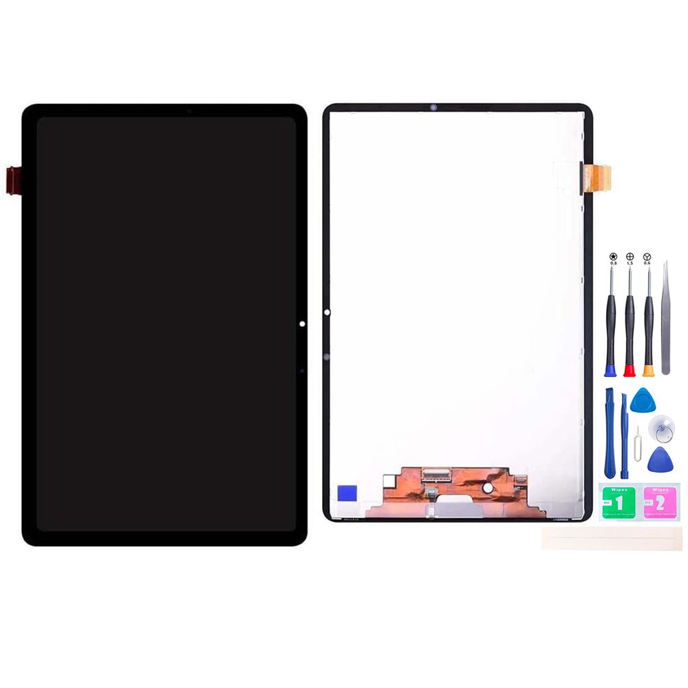 Jinyan LCD Screen for Galaxy Tab S8 SM-X700 SM-X706 X700U X706N X706B 10.9" LCD Display + Outer Glass Touch Screen Digitizer Full Assembly Replacement (Not Fit S7) (Black)