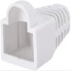 XYWHPGV RJ45 Boots Cover Anti debris Protector for Network Cable Cat5 Cat5E Cat6 6mm Hole Dia White Plastic 50Pcs(aeeee 21a35 f7763 86316 7373c 40fe6 view 1