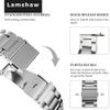 Compatible for Garmin vivoactive 5 Band, Lamshaw 20mm Quick Release Stainless Steel Metal Replacement Straps Compatible with Garmin vvoactive 5/Approach S12/Approach S40/Approach S42/D2 Air/D2 Air view 3