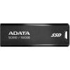 ADATA SSD External 500GB SC610 Read Speed 550MB/s USB 3.2 Gen 2 USB-A SC610-500G-CBK/RD view 2