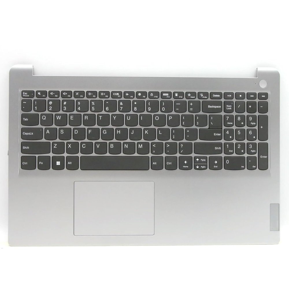5CB1H70708 New Palmrest Upper Case with US Non Backlit Keyboard NFP for IdeaPad 1 15ALC7 82R4 Laptop
