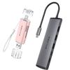 1pc 7 in 1 USB-C Hub & 1pc SD Card Reader view 1