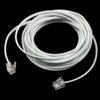 XYWHPGV Modular RJ11 Telephone Cable Wire 5m 16.4ft for Landline Telephone, White(0619d a2efe a9b38 a7288 a6953 6092e view 2