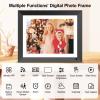 11-inch Dual-WiFi Digital Picture Frame -2.4G 5G 32GB 2K Smart Digital Photo Frames, 2176 * 1600 Pixels IPS Touch Screen, Motion Sensor, Share Photos Videos via App Email, Unlimited Cloud Storage view 4