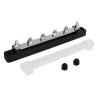 Acouto 6 Post Power Distribution Terminal Block with Dust Cover M6 Studs 48V 150A for Cars Boats RVs (Black) view 1