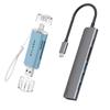 1pc 7-in-1 USB C Hub & 1pc SD Card Reader view 1