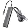 1pc USB 3.0 to 1Gbps Ethernet Adatper & 1pc 7 in 1 USB-C Hub view 1