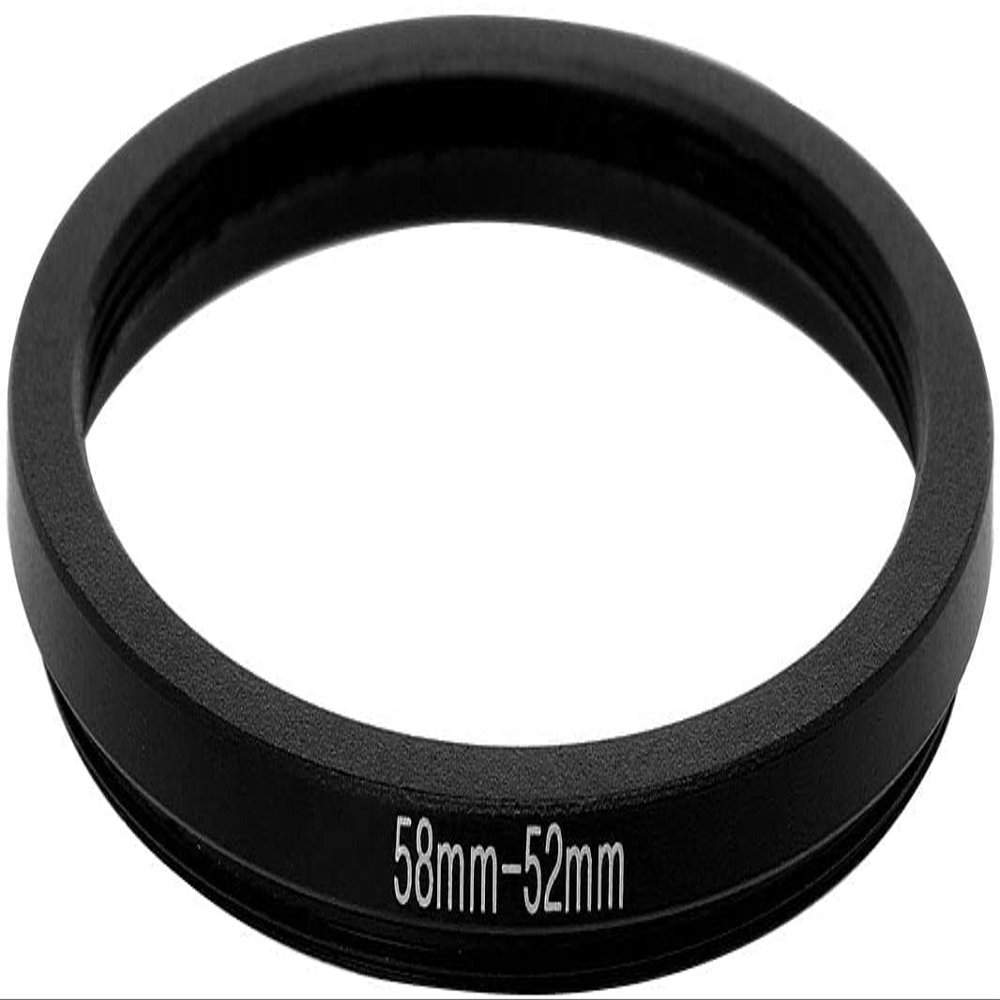 XYWHPGV 58mm-52mm 58mm to 52mm Ring Adapter for Camera Lens Filter(24b07 36c36 47b4c 1c6ed 460a5 cc28e