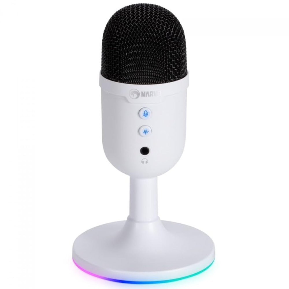 MARVO MIC-06 WH Wired Microphone