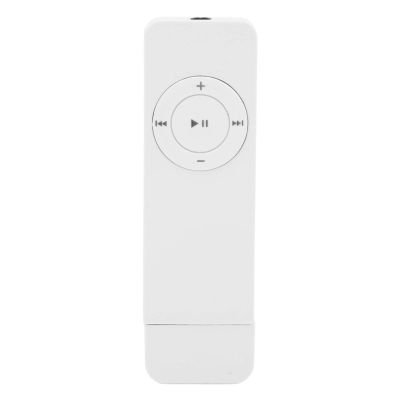 Lossless Sound Portable Mp3 Player, 64GB Mini Music Playe, for Students Running Travel(White)