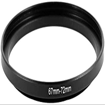 XYWHPGV 67mm to 72mm Camera Filter Lens 67mm-72mm Step Up Ring Adapter(f57ae 5e8a9 f46a4 a5707 b7c7e f806c