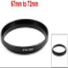XYWHPGV 67mm to 72mm Camera Filter Lens 67mm-72mm Step Up Ring Adapter(f57ae 5e8a9 f46a4 a5707 b7c7e f806c view 2