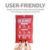 WUERLI Fire Blanket for Home and Kitchen,40" x 40",2 Pack,Emergency Fire Blanket view 4