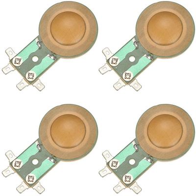 XYWHPGV 25.5mm Tweeter Voice Coil Audio Speaker Resin Membrane Drive Head 8 Ohm 4pcs(44971 f8852 2b72e f6026 518dc 4f825