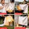 WUERLI Fire Blanket for Home and Kitchen,40" x 40",4 Pack,Emergency Fire Blanket view 2