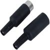 XYWHPGV Pair Black DIN 8 Pin Female + Male Adapter Socket Audio AV Connector(f148b cde81 74178 61297 599d9 2fb78 view 2