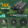 Aurosports 16x32 Compact Binoculars for Adults and Kids - High Powered Small Binoculars with Low Light Vision - Easy Focus Lightweight binos for Bird Watching Hunting Travel Hiking view 2