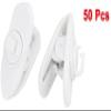 XYWHPGV 50 Pcs White Plastic Cable Cord Wire Clip for Mic Earphone Headset(76e14 d3709 445a3 aa500 db0f4 56722 view 2