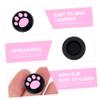 Hemobllo 16pcs Cute Cat Paw Joystick Covers Silicone Gamepad Protection Caps Non-Slip Thumb Grips for Enhanced Control Adorable Design for Comfortable Gaming Experience view 2