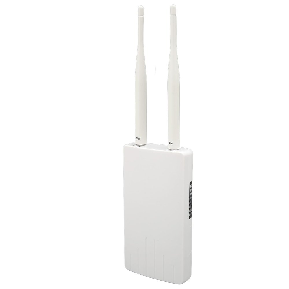 4G LTE Router with SIM Card Slot, 300Mbps Unlocked Mobile Hotspot Router with Dual 5dBi High Gain Antenna (US Plug 100240V)