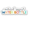 18DECOFUS (3pcs) Emotional Support Water Bottle Stickers, Christmas Stickers, Mental Health Stickers, Water Assistant Motivational Sticker for Laptop Phone Water Bottle, Christmas Gifts (Size 3") view 1