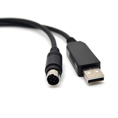 GXMRHWY USB to Mini Din 8 Pin Male with Chipset Programming Cat Cable 1.8Meter