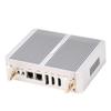 KINGDEL Fanless Mini Desktop Computer with 12th Gen. CPU N100(4C/4T, up to 3.4Ghz), 8GB DDR4 RAM+512GB NVMe SSD, 2xHD+DP, 2xNICs, 4K:4096x2160, WiFi+BT, Silent Working view 2