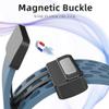 20mm Silicone Replacemet Straps Compatible with Garmin vvoactive 5, 3/Approach S12, S40, S42/D2 Air/D2 Air X10/Forerunner 165,245, 55, 645/Venu,2 Plus,Sq,Sq 2/Vivomove 3, Luxe, Sport, Style,Trend view 3