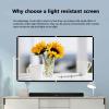 AIZYR Portable Projector Screen Anti Light Curtain Foldable HD 4K 16:9/4:3 Wall Projection for Home Indoor Outdoor,84in/172 * 125cm(4:3) view 4