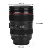 400ml Camera Lens Coffee Mug, Simulation Camera Lens Cup,Portable Travel Coffee Mug With Lid,Leakproof Mug Tea Water Bottle for Home and Office view 4