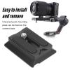 Pilipane Avoid Slip Quick Release Plate, Camera Quick Release Plate, Tripod Balls Heads Mount Plate, Aluminum Alloy Tripod Balls Heads Base Camera Stabilizer for dj 1 Ronin Stabilizers view 3