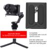 Pilipane Avoid Slip Quick Release Plate, Camera Quick Release Plate, Tripod Balls Heads Mount Plate, Aluminum Alloy Tripod Balls Heads Base Camera Stabilizer for dj 1 Ronin Stabilizers view 4
