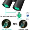EKsma 12X42 Binoculars for Adults high Powered, High Definition Binoculars Handheld Telescope Waterproof Binoculars Telescope for Bird Watching, Theater and Concerts, Sport Games view 3
