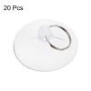 MECCANIXITY 20pcs Screen Suction Cup Phone Pry Repair Opening Tool for Laptop Computer Tablet LCD Screen Remover, Clear view 3