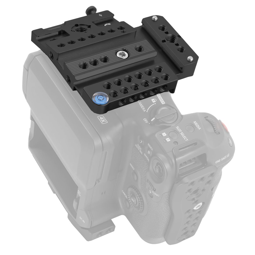 KONDOR BLUE | Top Plate for Canon C70 | Black