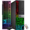 Dell OptiPlex 5060 SFF RGB Computer PC, Intel Core i5-8500, GeForce GT 1030 2GB GDDR5, 32GB RAM, 512GB NVMe, 1TB HDD, 22 Inch HDMI Monitor, Gaming Speakers, WiFi, Bluetooth, Windows 11 Pro (Renewed) view 2