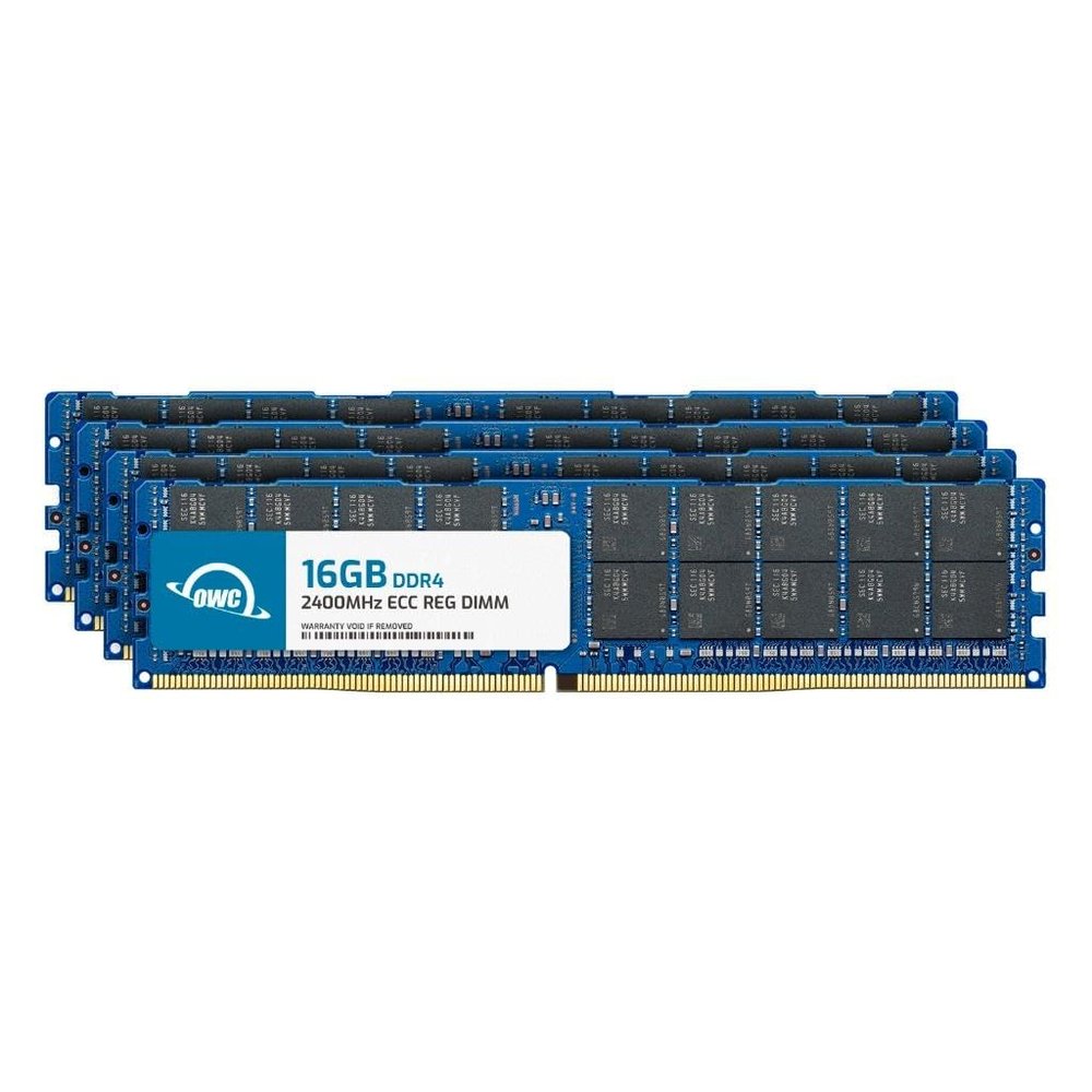 OWC 64GB (4x16GB) DDR4 2400 PC4-19200 CL17 1Rx4 288-pin 1.2V ECC Registered RDIMM Memory RAM Module Upgrade Kit Compatible with Cisco UCS B260 M4 E7 v4 B460 M4 E7 v4