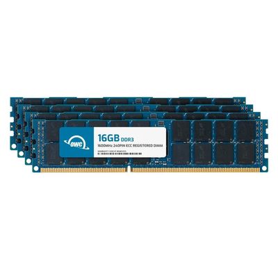 OWC 64GB (4x16GB) DDR3L 1600 PC3L-12800 CL11 2Rx4 240-pin 1.35V ECC Registered RDIMM Memory RAM Module Upgrade Kit Compatible with Cisco UCS C24 M3 C240 M3 C420 M3