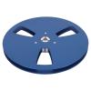 1/4 7 Inch Empty Tape Reel, Aluminum Alloy 3 Hole Opening Machine Part Opener Empty Plate, 3 Hole Empty Tape Reel, Recording Takeup Reel, for (Blue) view 3