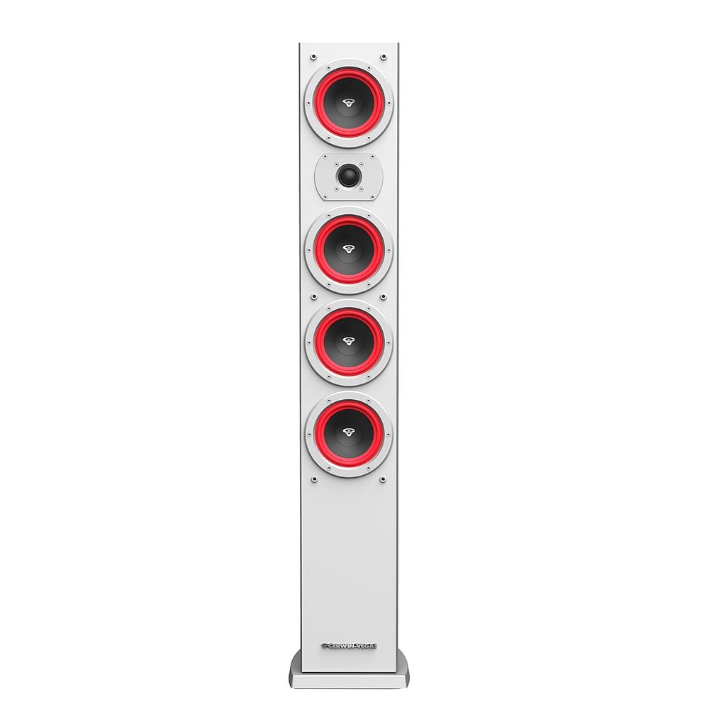 Cerwin Vega! LA Series Dual 4 3-Way Tower Speaker - LA44W