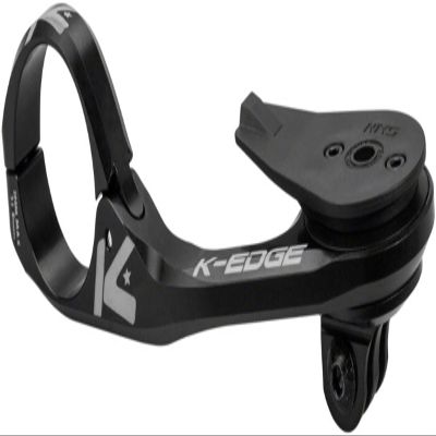 K-Edge | Max XL (31.8mm) Bicycle Computer Combo Mount | for Hammerhead GPS Devices | Black