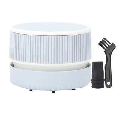 Strong Suction Mini Vacuum Cleaner for Cleaning Dust Paper Scrap, Nails Dust Cleaner Spiral Fan Strong Suction Nozzle for Fine Particles (desktop vacuum cleaner)