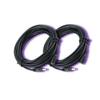2 Packs 16.5ft Power Extension Cable for Home Security Camera System DVR kit view 1