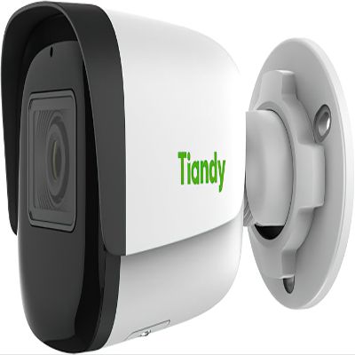 Tiandy TC-C35WS Spec: I5/E/Y/M/H/4mm/V4.0 5MP IR Bullet Camera; Full Metal Housing; Up to 2880x1620 at 30fps/1920x1080 at 60fps; Smart IR; Video Analytics Support; 1/2.8" CMOS Sensor White